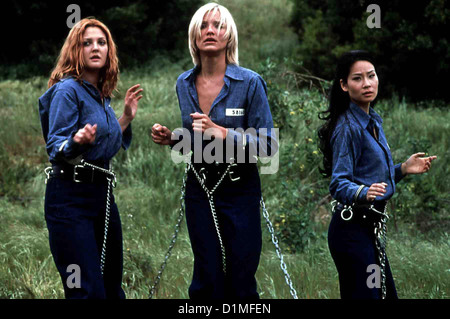 3 Engel Fuer Charlie Charlie's Angels Drew Barrymore, Cameron Diaz, Lucy Liu Dylan (Drew Barrymore), Natalie (Cameron Diaz), Foto Stock