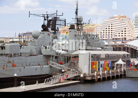 HMAS vampire al National Maritime museum di Sydney Foto Stock