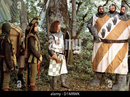 Die Ritter Der Kokosnuss Monty Python Holy Grail ?, Neil Innes, Eric Idle, Terry Jones, Graham Chapman, Michael Palin Sir Foto Stock