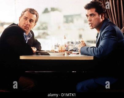 Buona tizi - Drei Jahrzehnte In Der Mafia buona tizi Robert De Niro, Ray Liotta Zu Problemen kommt es, als sich Henry Hill Foto Stock