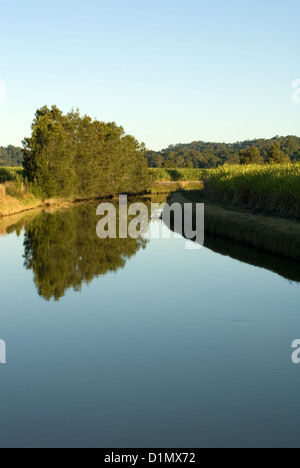 Canale di irrigazione Foto Stock