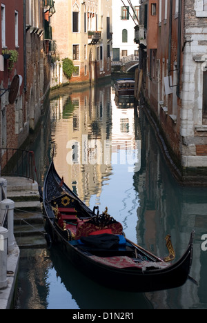 Scena di Canal, Venezia, Italia Foto Stock