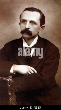 Sir James Matthew Barrie, Scottish autore e drammaturgo, creatore di Peter Pan. Foto Stock