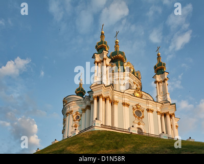 Sant'Andrea cattedrale a Kiev, Ucraina Foto Stock