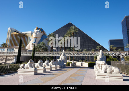 Il Luxor Hotel Resort and Casino Las Vegas Nevada USA Foto Stock