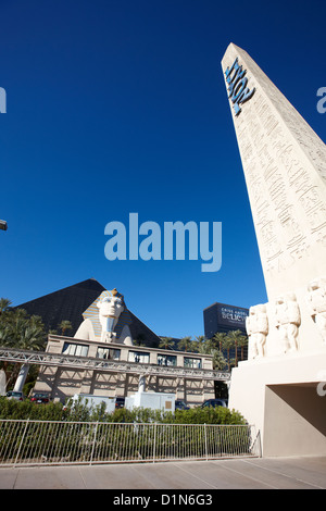 Il Luxor Hotel Resort and Casino Las Vegas Nevada USA Foto Stock