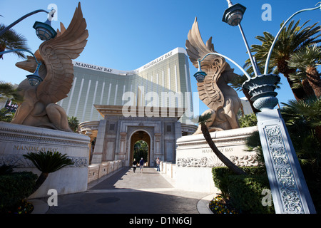 Mandalay Bay Resort and Casino Las Vegas Nevada USA Foto Stock