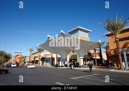 Las Vegas Premium Outlets shopping Sud Nevada USA Foto Stock