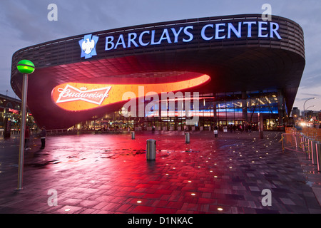 Barclays Center è un multi-purpose Indoor Arena, aperto 2012 a Brooklyn, New York Foto Stock