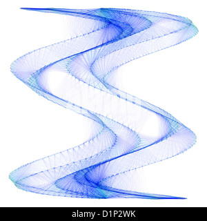 Figura di Lissajous, artwork Foto Stock