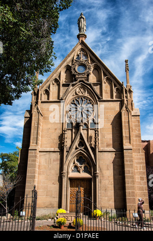 Cappella di Loreto, Santa Fe, New Mexico Foto Stock