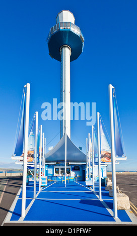 Sealife Park di Weymouth - torre la banchina la Baia di Weymouth Dorset England Regno Unito GB EU Europe Foto Stock