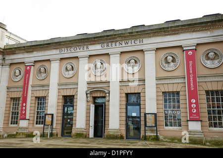 Scopri Greenwich Centro Informazioni Turistiche Casa Pepys Greenwich London REGNO UNITO Foto Stock