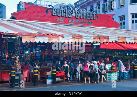 Singapore Bugis Street Market Foto Stock