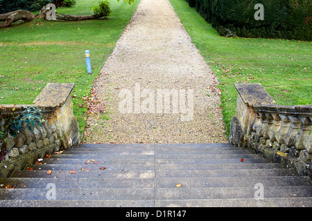 Vista generale di Coombe Lodge in Blagdon vicino a Bristol Foto Stock