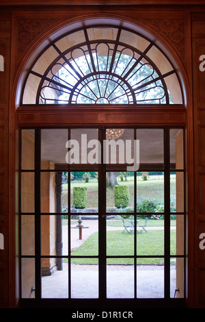 Vista generale di Coombe Lodge in Blagdon vicino a Bristol Foto Stock