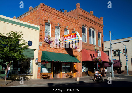 Il centro della città di Pendleton, Oregon, Stati Uniti d'America. Foto Stock