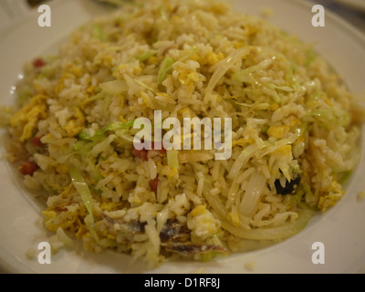 Chicken fried rice Foto Stock