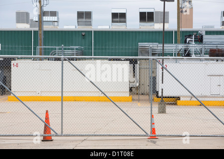 Un centro dati complesso gestito da VADATA, Inc, filiale di Amazon.com, in Manassas, Virginia. Foto Stock