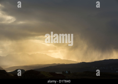 Isola Di Skye, Hebrides, Scozia, Regno Unito Foto Stock