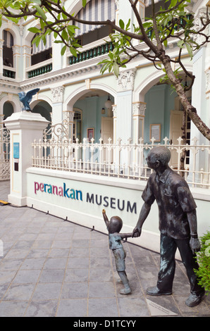 Il Museo Peranakan di Singapore Foto Stock