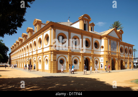 Jerez de la Frontera, in Spagna, la reale andalusa di equitazione Scuola d'arte Foto Stock