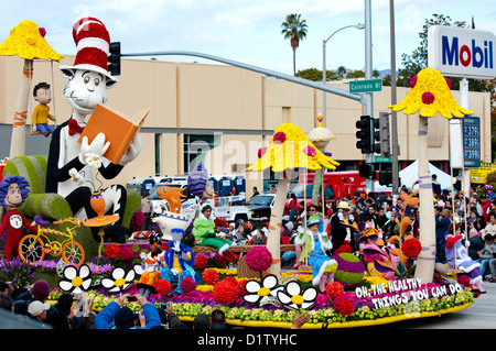 124Rose Parade di Pasadena, California, Martedì, 1 gennaio, 2013. Foto Stock