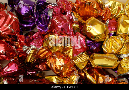 Selezione dei momenti Thorntons cioccolatini sweeets Foto Stock