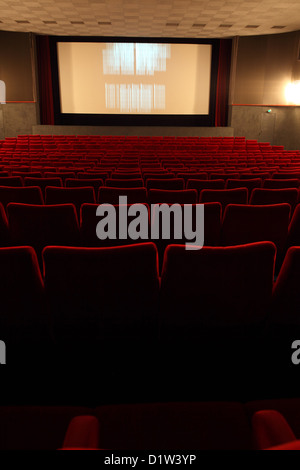 Berlino, Germania, vuoto movie theater in Adriatico Filmbuehne Foto Stock