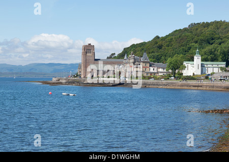 Oban waterfront in Argyll Scozia Scotland Foto Stock