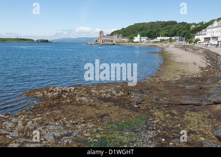 Oban waterfront in Argyll Scozia Scotland Foto Stock