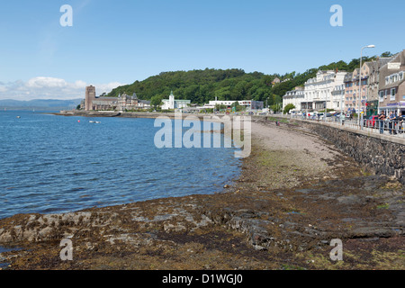 Oban waterfront in Argyll Scozia Scotland Foto Stock