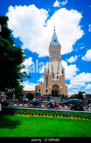 Dalat cristiana Cattedrale di Dalat, Vietnam, Asia Foto Stock