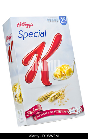 Scatola di Kellogg's Special K Cereali per la prima colazione. Foto Stock