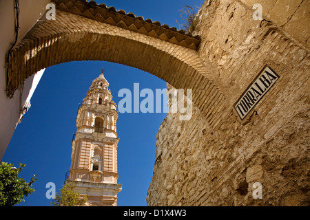 Torre de la Victoria Estepa Siviglia Andalusia Spagna Foto Stock