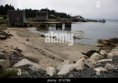 Indian Cove vicino a Peggy's Cove, Nova Scotia, Canada Foto Stock