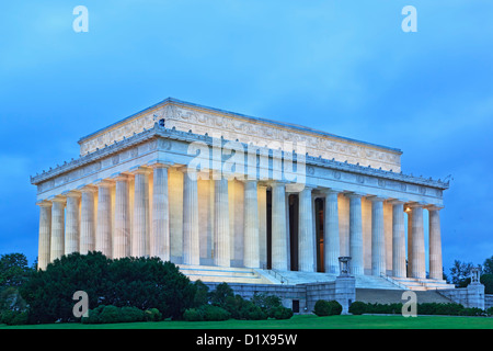 Il Lincoln Memorial, Washington DC, Stati Uniti d'America Foto Stock