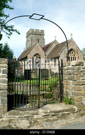 St Hilarys Chiesa Sant Ilario, Vale of Glamorgan, South Wales, Regno Unito. Foto Stock