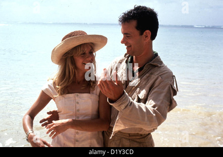 Joe Gegen den Vulkan Joe contro il vulcano Patricia (Meg Ryan), Joe (Tom Hanks) *** Caption locale *** 1989 -- Foto Stock