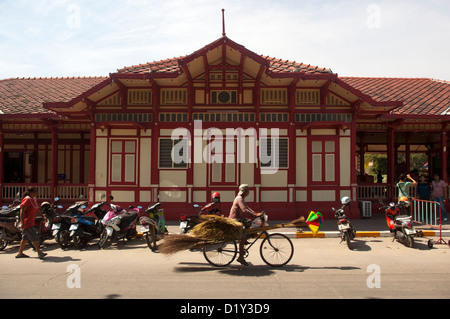 Stazione ferroviaria di Hua Hin Tailandia Foto Stock