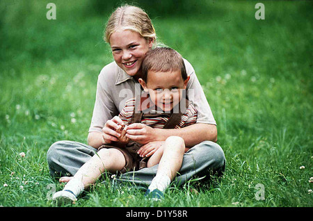 Kalle Blomquist: Sein Neuester caduta Blomquist Kalle Och Rasmus Eva-Lotta (Josefin cara), und Rasmus (William Svedberg) *** Foto Stock