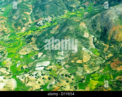 Un'antenna appena a nord di Fort Dauphin, Madagascar Foto Stock