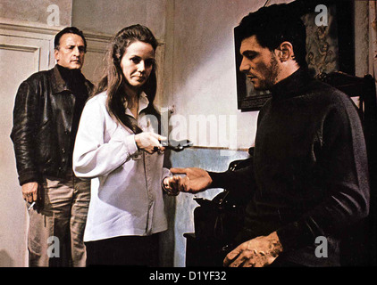 Wen Die Meute Hetzt ultimo run, George C. Scott, Trish Van Devere, Tony Musante Ex-Gangster Harry giochi (George C. Scott,l) Foto Stock