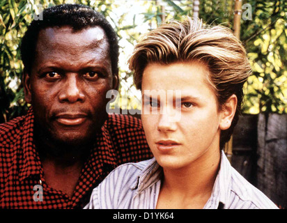 Poco Nikita poco Nikita Sidney Poitier, River Phoenix Jeffs Grand (River Phoenix) ist Sohn einer Typischen amerikanischen Foto Stock