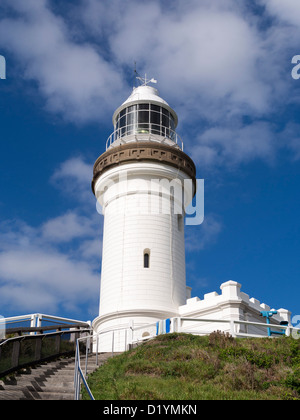 Storico Faro di Cape Byron, Byron Bay, Nuovo Galles del Sud, Australia Foto Stock