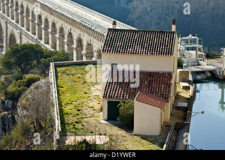 Acquedotto di Roquefavor (Provenza, Francia) Foto Stock