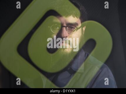 Dic. 11, 2012 - Los Angeles, California (CA, Stati Uniti - Josef Gorowitz, CEO di Swagbucks. (Credito Immagine: © Ringo Chiu/ZUMAPRESS.com) Foto Stock