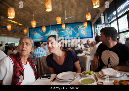 Contramar Ristorante a Roma Norte area di Città del Messico DF Foto Stock