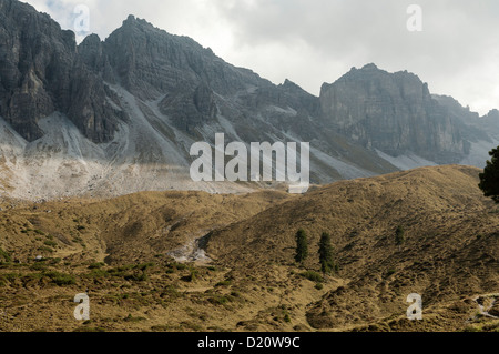 Paesaggio di montagna in alto adige, nei pressi di Innsbruck, Austria Foto Stock