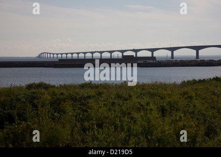 La Confederazione ponte di collegamento Boredon-Carlrton nuovo Brunsick e Prince Edward Island Foto Stock